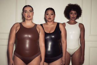 Vegan Leather Shapewear