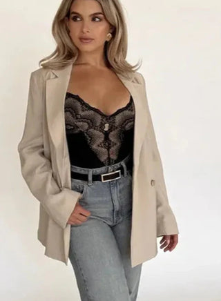 Sculpting Lace Shapewear Bodysuit
