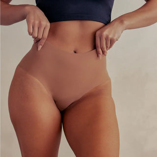 High-Waist Seamless Hipster Panty