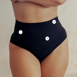 Pinsy Shapewear Woman wearing Sculpting Panties Callouts