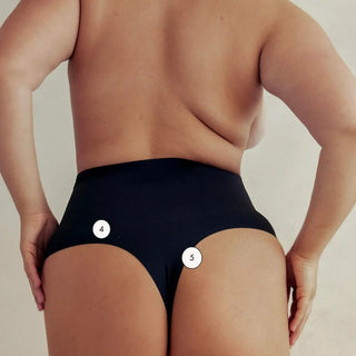 Pinsy Shapewear Woman wearing Sculpting Panties Callouts