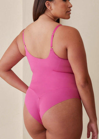 V Neck Hourglass Shapewear Bodysuit