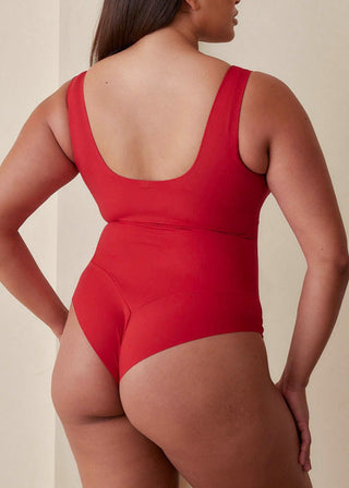 Scoop Tank Hourglass Shapewear Cheeky Bodysuit