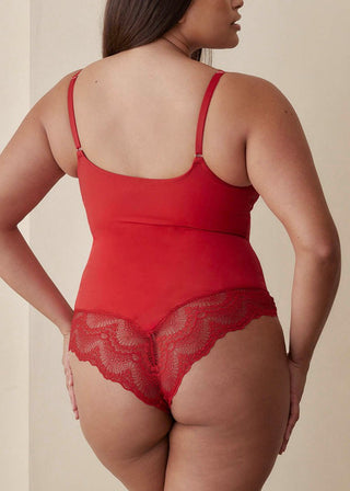 Sculpting Lace Shapewear Bodysuit