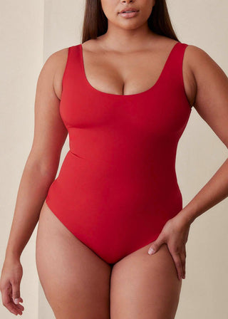 Scoop Tank Hourglass Shapewear Cheeky Bodysuit