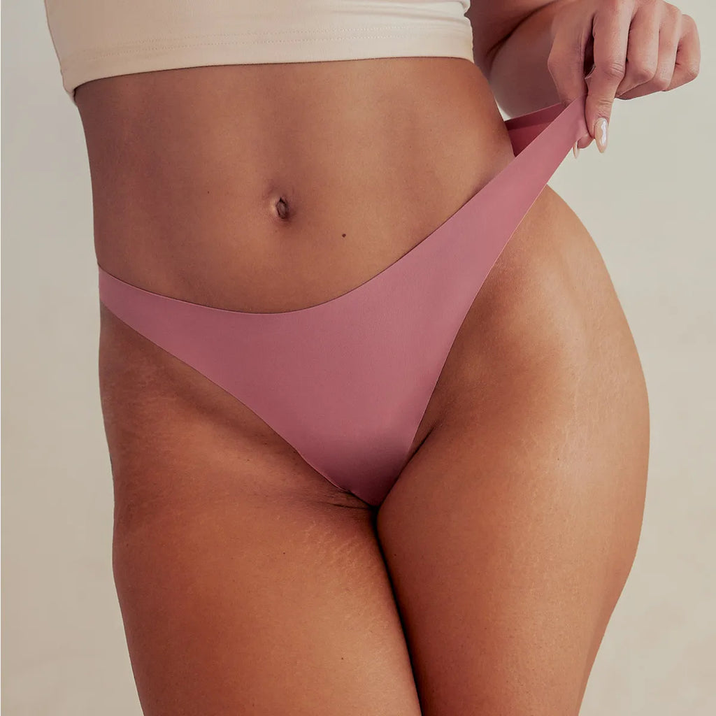 Buy Pink Seamless Hipster Panty online in Dubai