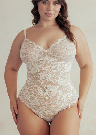 Shaping Lace Shapewear Bodysuit