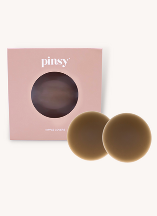 Pinsy Nipple Covers - Dark Beige