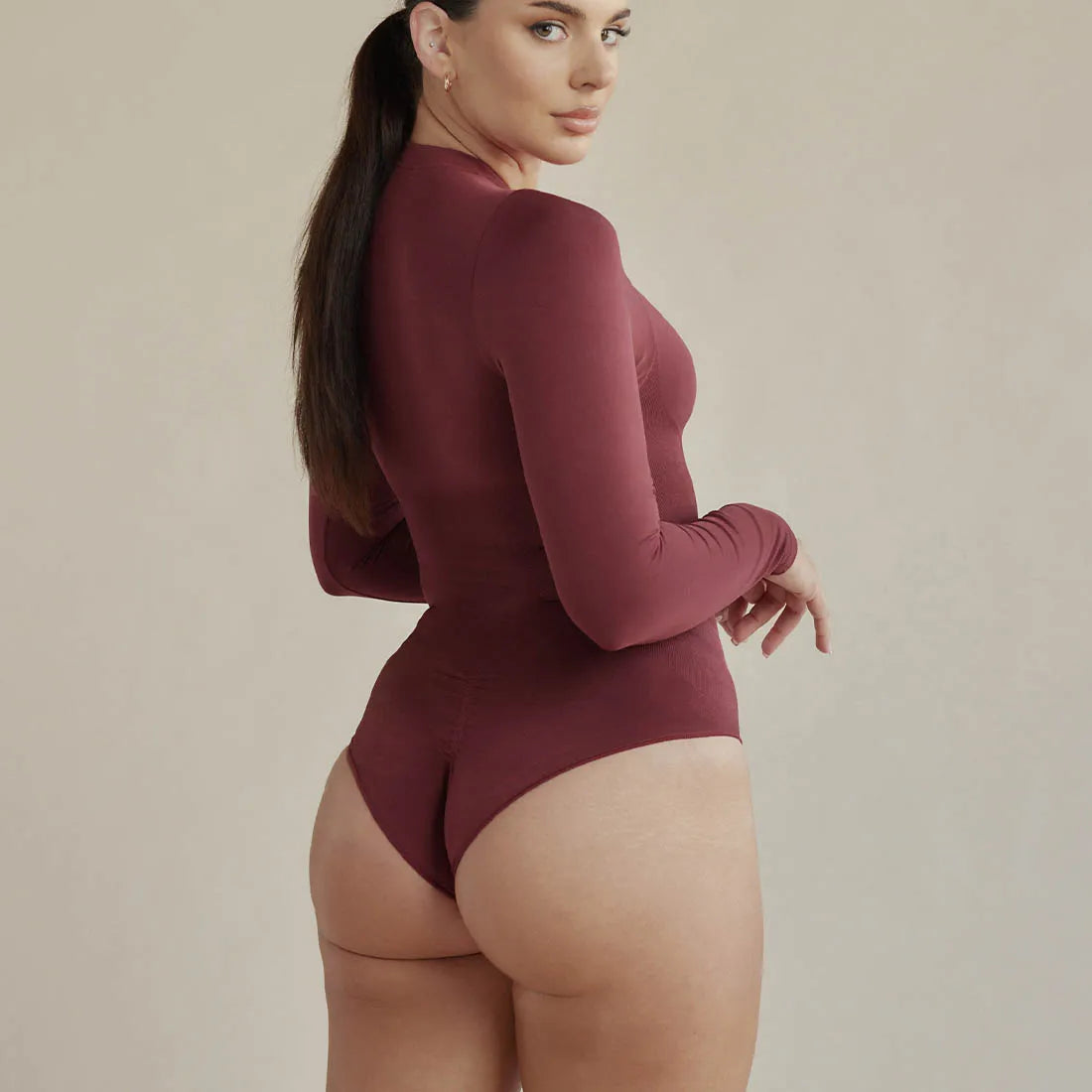 comeondear Women's Bodysuit, Teddy Sexy Shapewear Long Sleeve Large Si –  EveryMarket