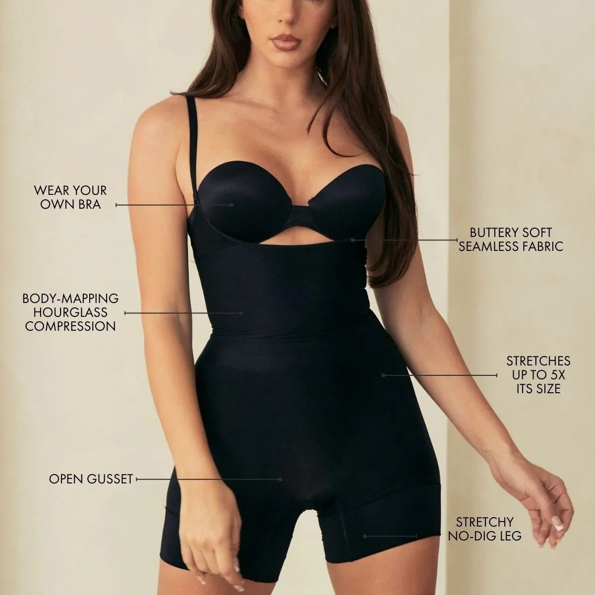 Out From Under Seamless Cut-Out Corset